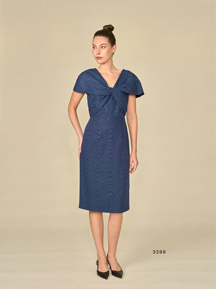 Criss-Cross Neck Dress