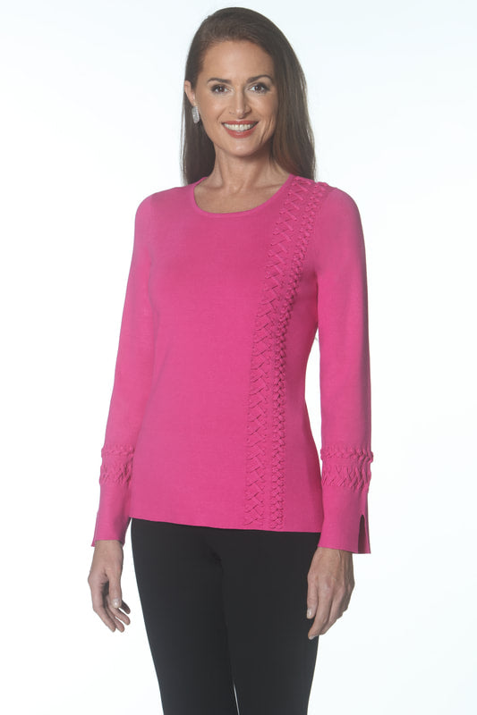 Cable Front Criss-Cross Tunic J'Envie Sport