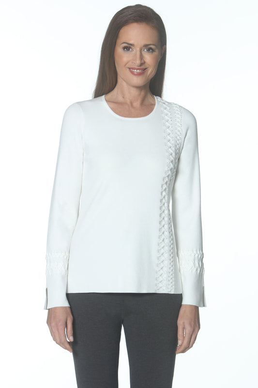 Cable Front Criss-Cross Tunic J'Envie Sport