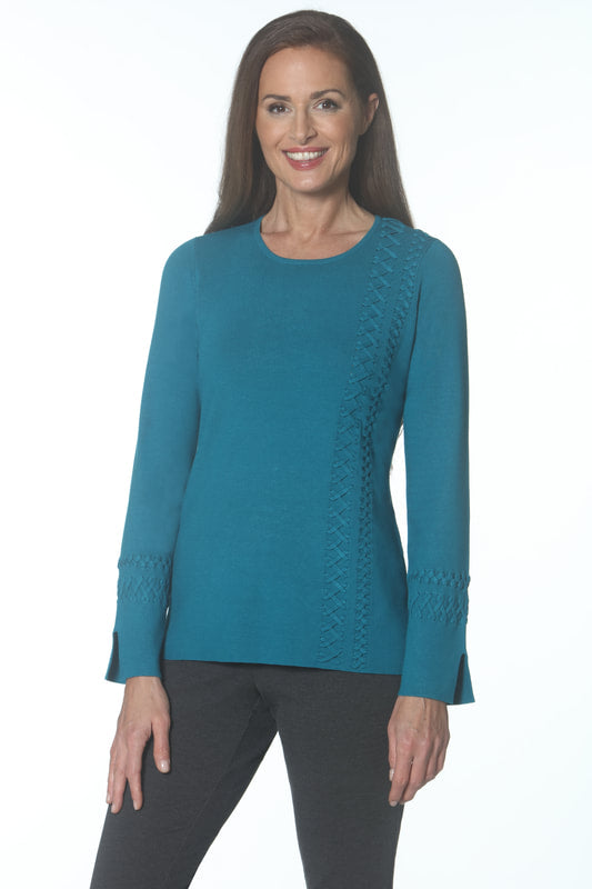 Cable Front Criss-Cross Tunic J'Envie Sport