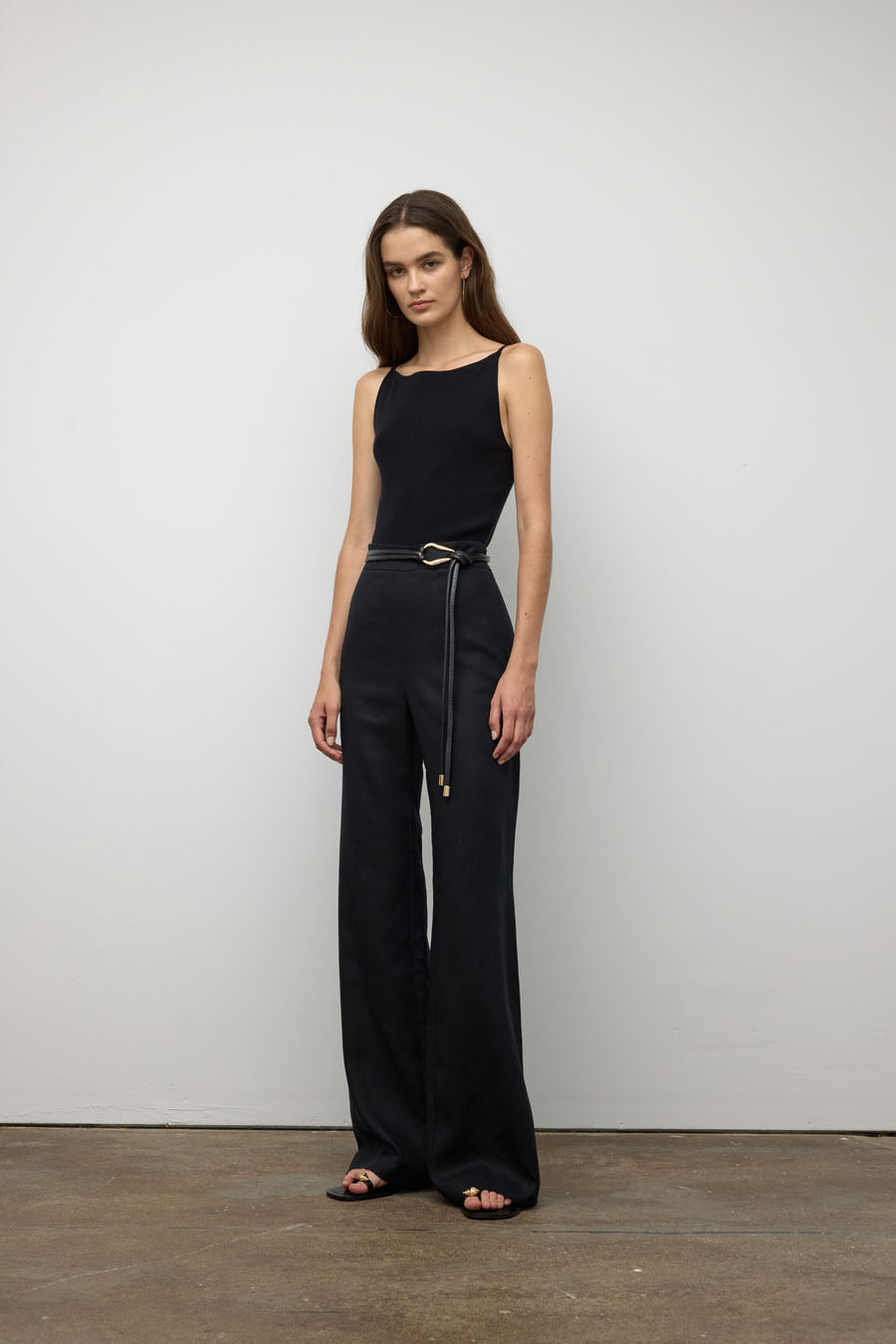 Wide Leg Linen Pant