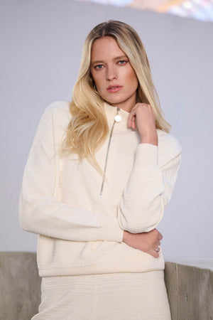 Sweater Knit Mock