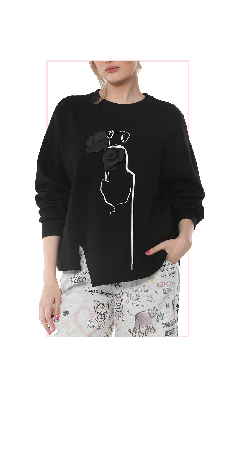 Abstract Figure Graphic Top