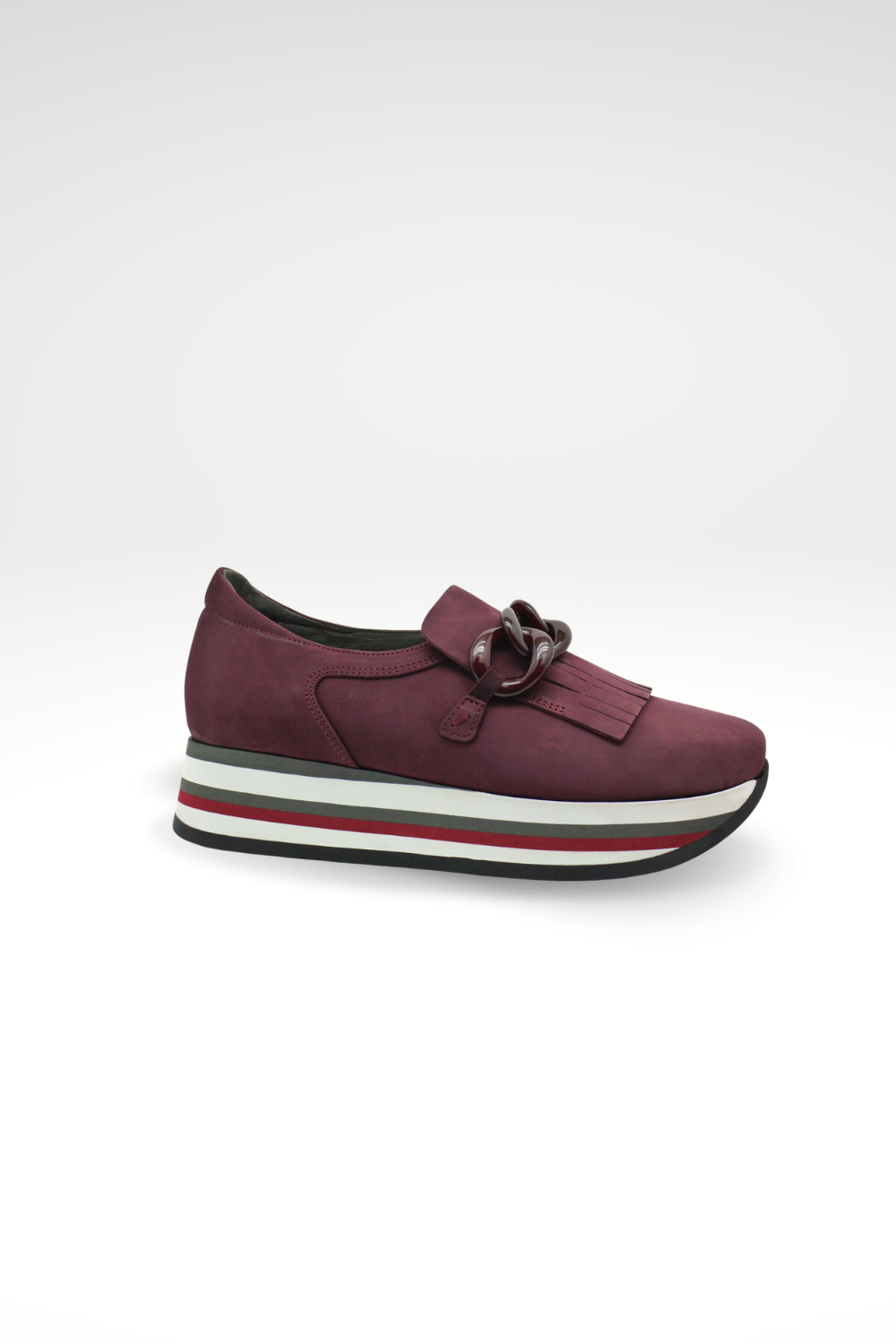 Adaya Kilt Velour Slip On Softwaves