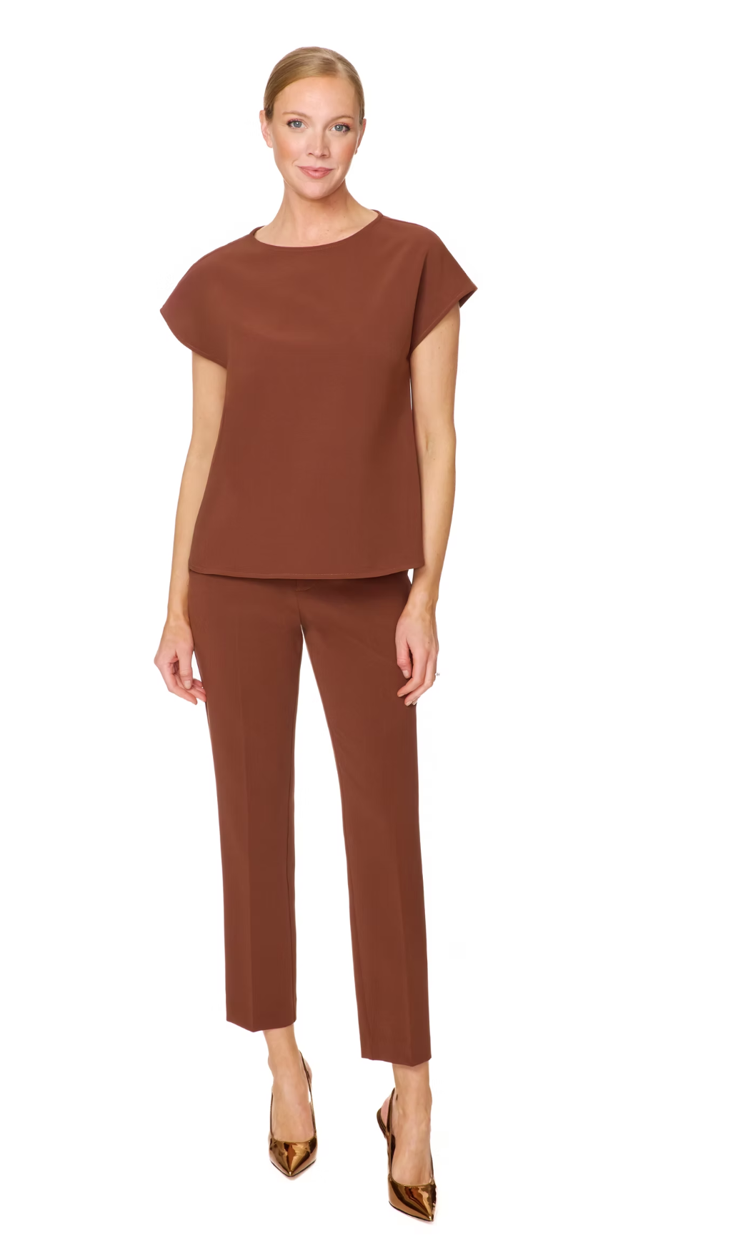 Front Zip Ankle Pant