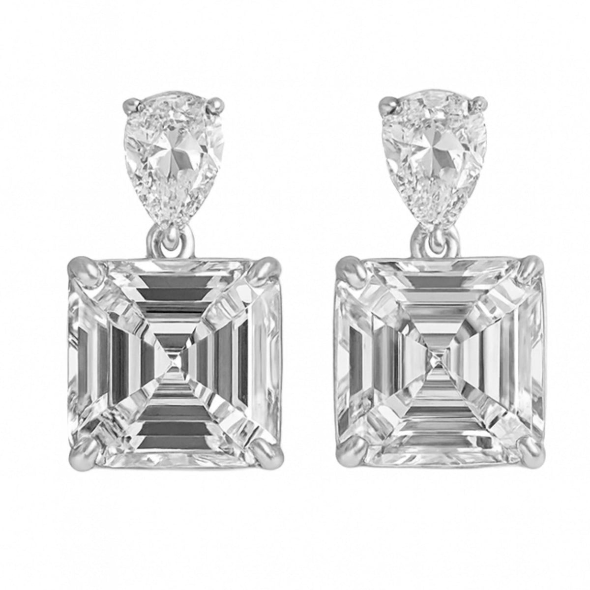 Asscher Earrings