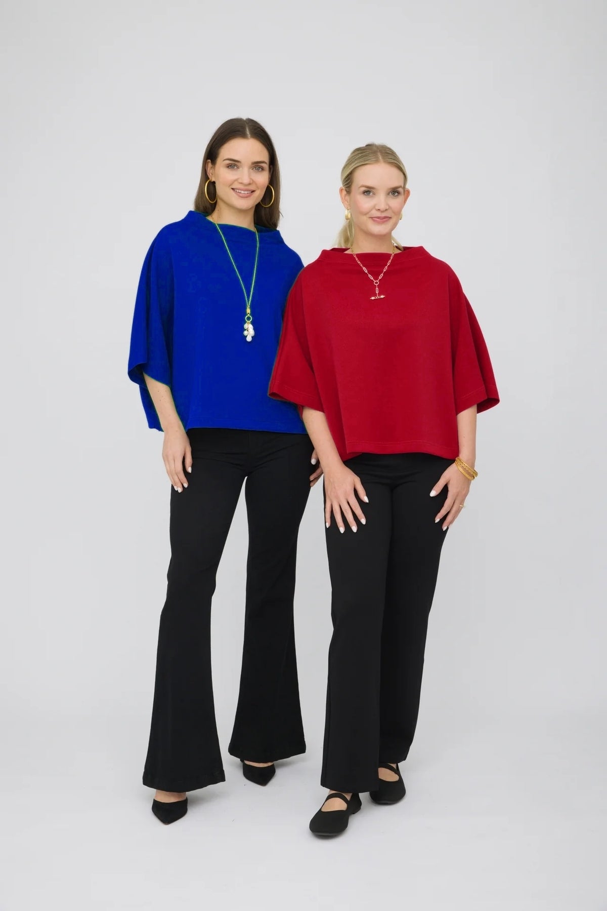 23" Scuba Knit Poncho