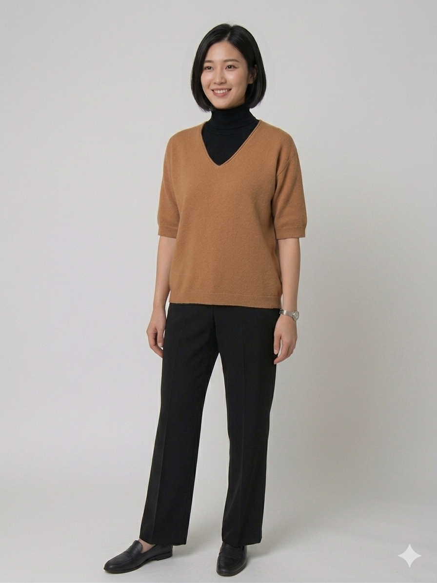 Italian V-Neck Sweater