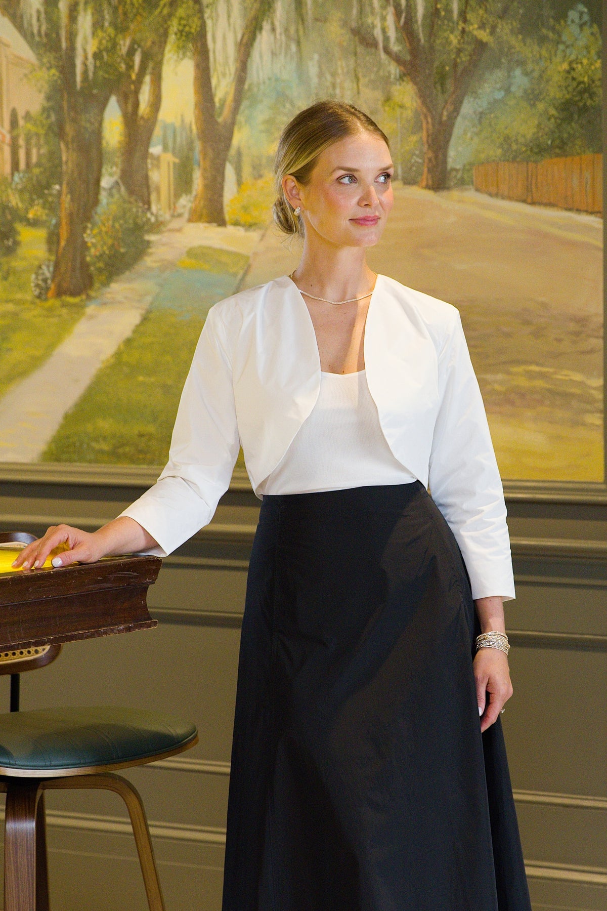 16" Taffeta Bolero