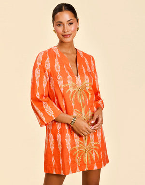 Ines Caftan Mini Dress