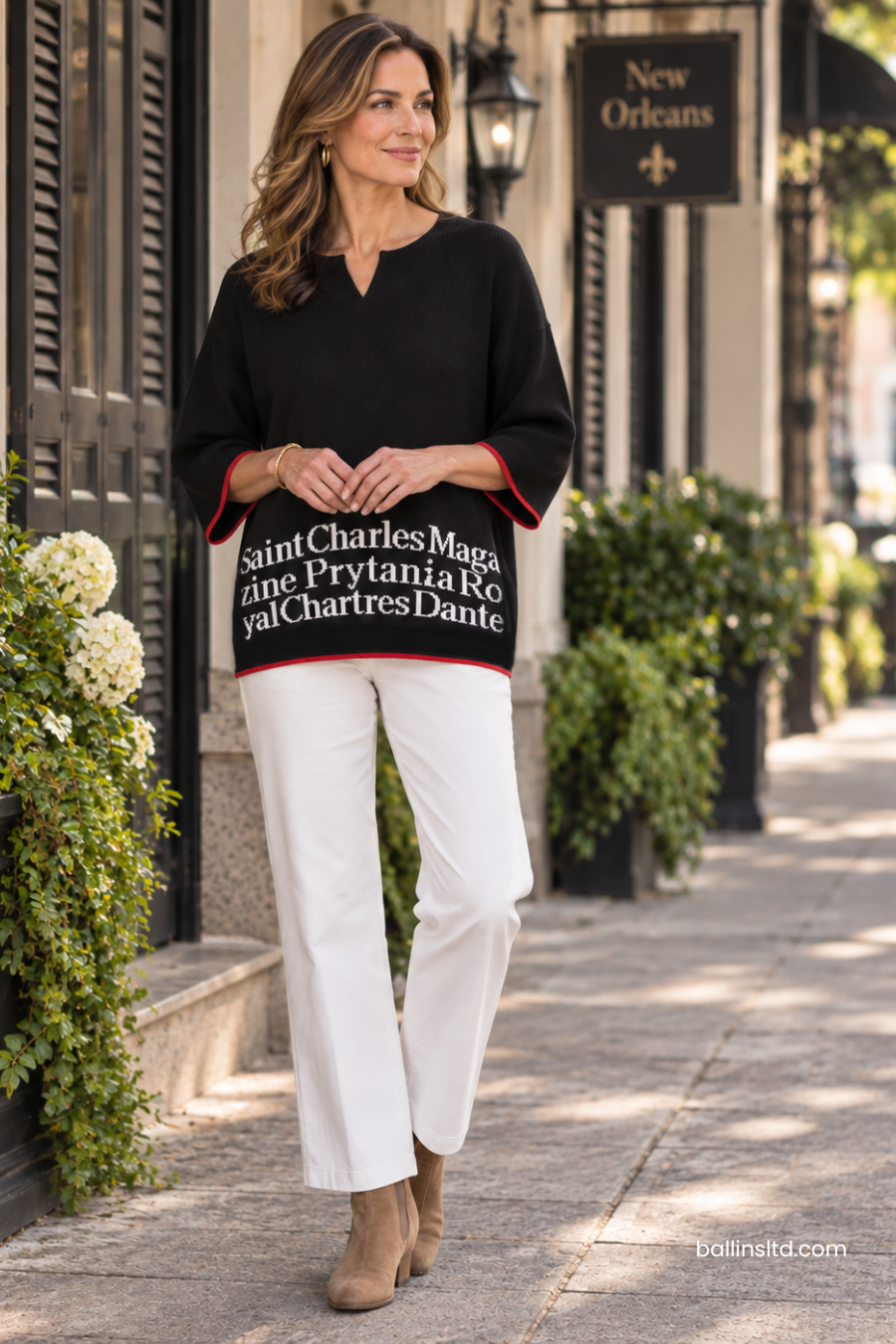 25" New Orleans Street Sweater