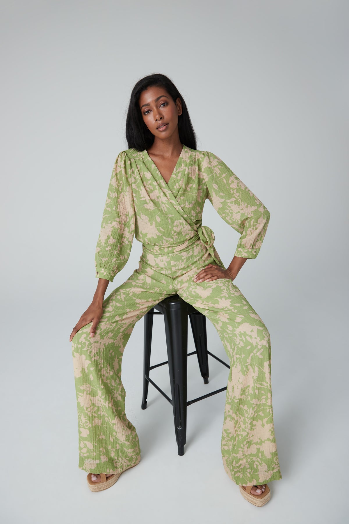 High Waist Wide Leg Pant Iris Setlakwe