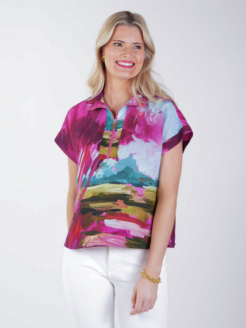 Poppy Pullover - Bellamy Sunset