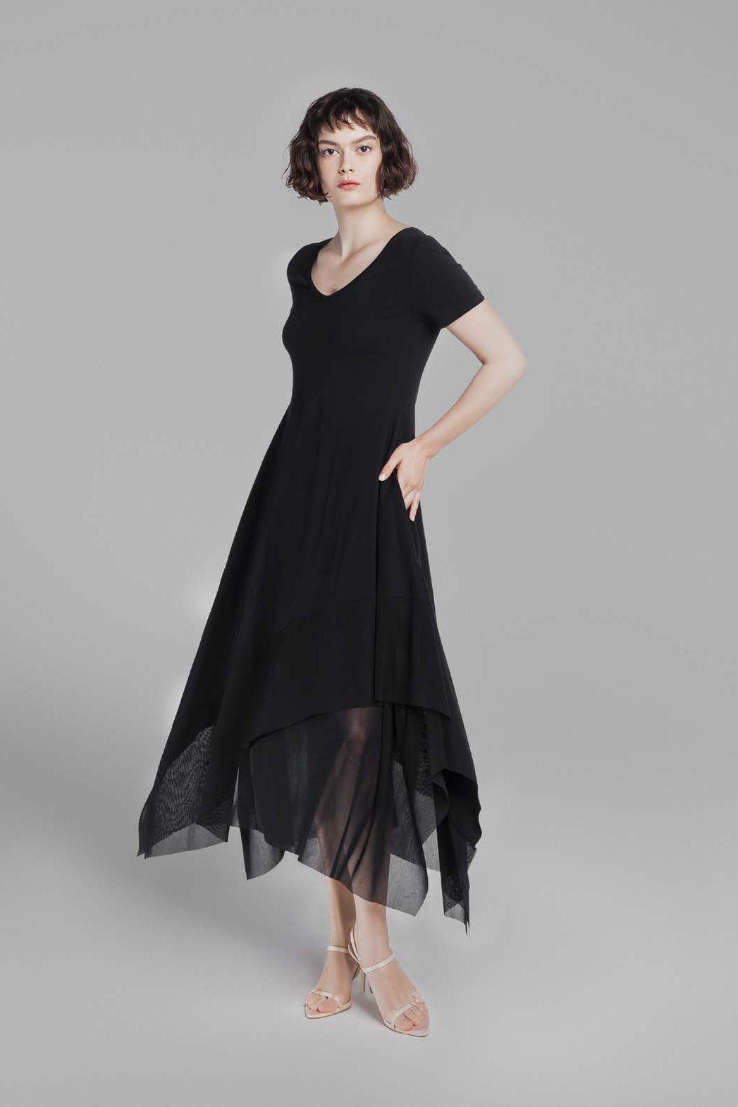 Chopin V-Neck Dress