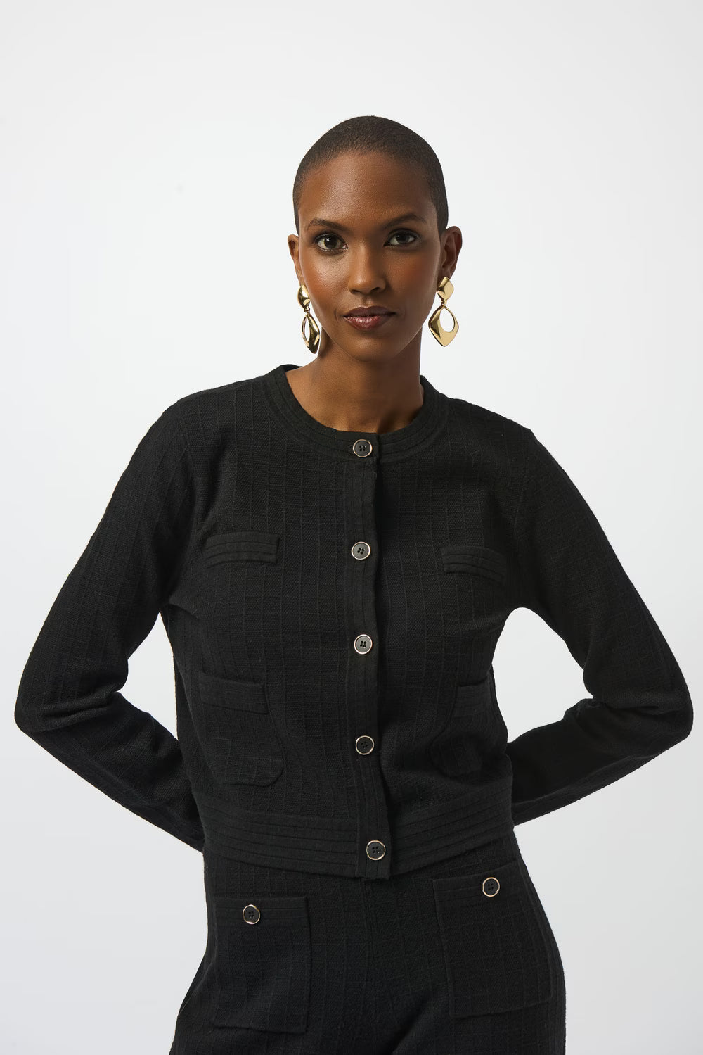 Striped Long-sleeve Crew Neck
