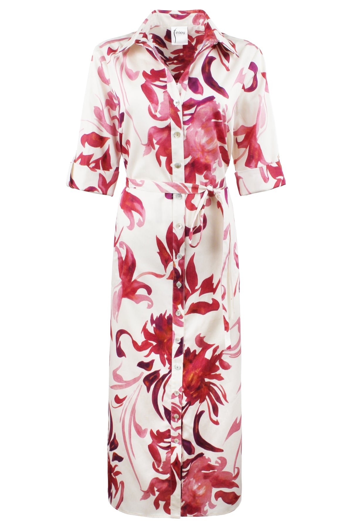 LONG ALEX SHIRTDRESS KYOTO FLORAL