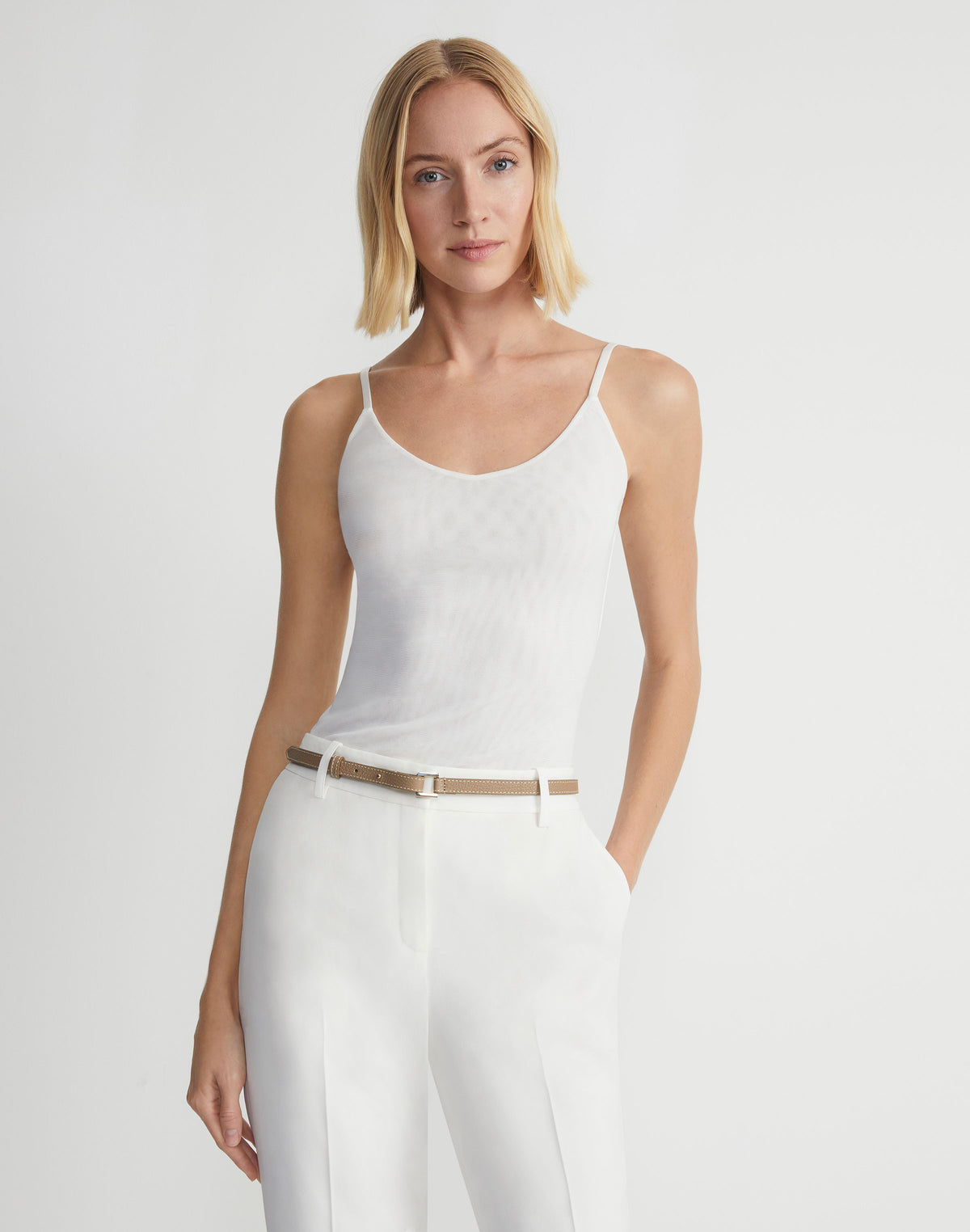 Mesh Jersey Camisole