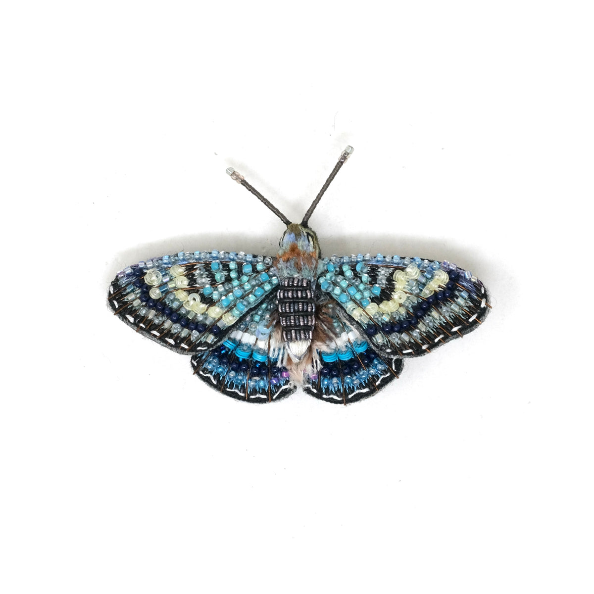French Duke Butterfly Brooch Pin - Trovelore