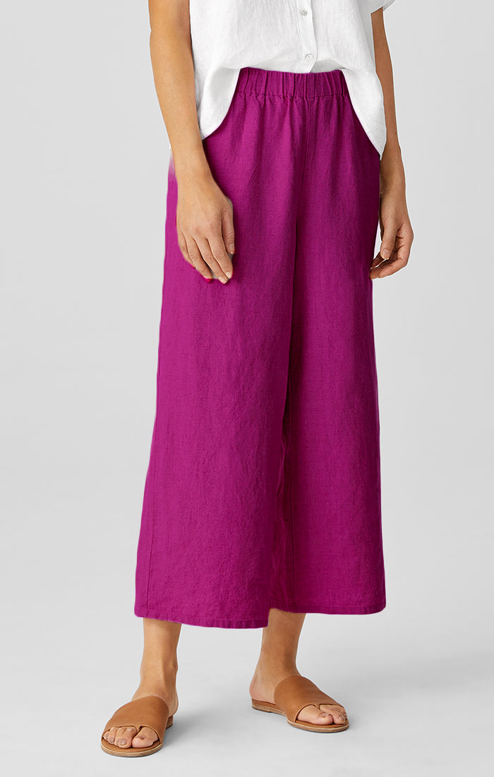 Wide Leg Cropped Pant