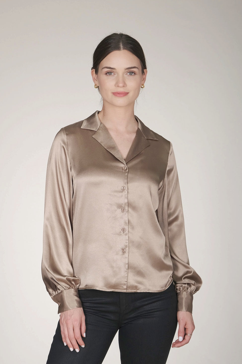 24" Satin Blouse Lilli Sucré