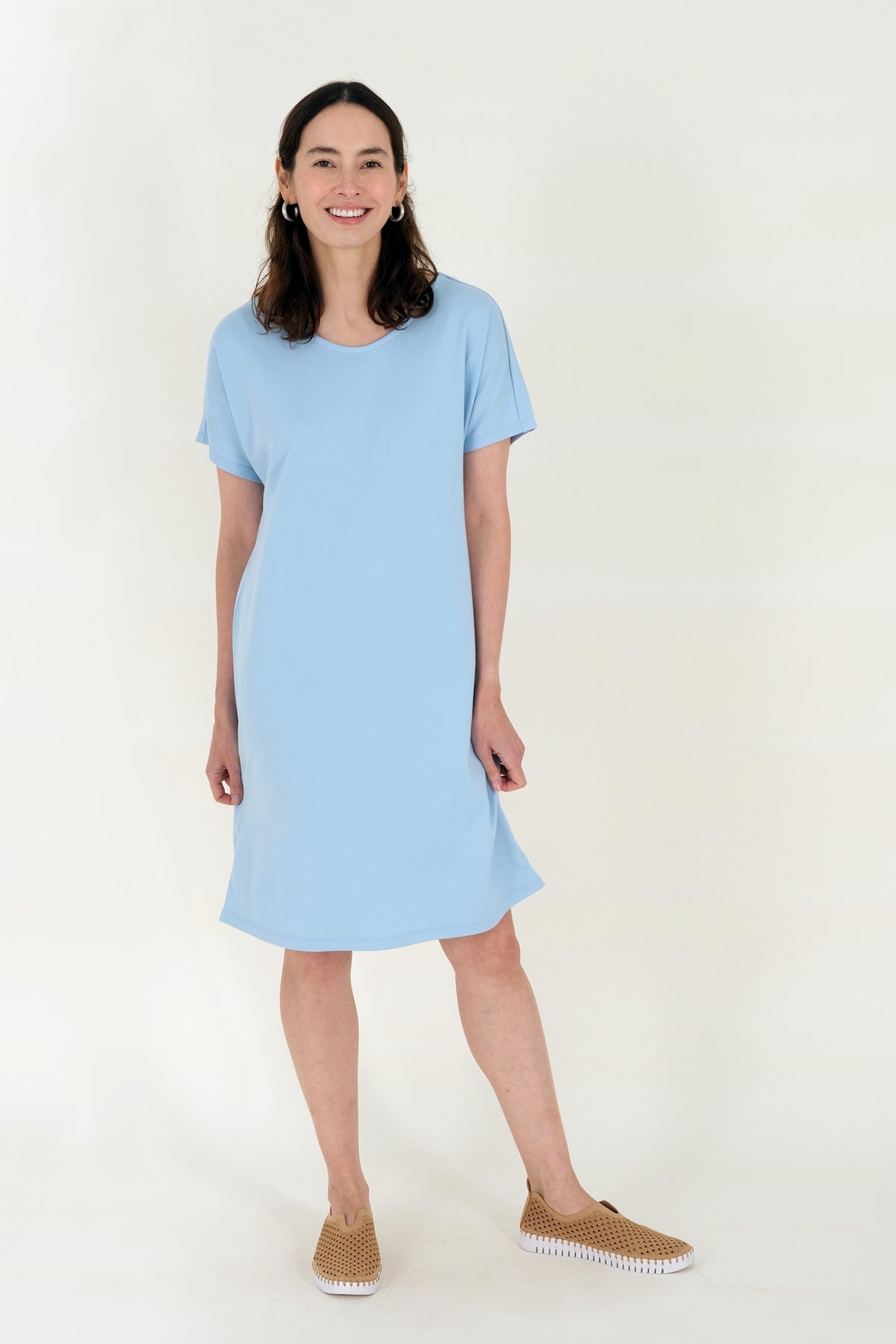 38" Short Sleeve Pima Dress Lilli @ Home