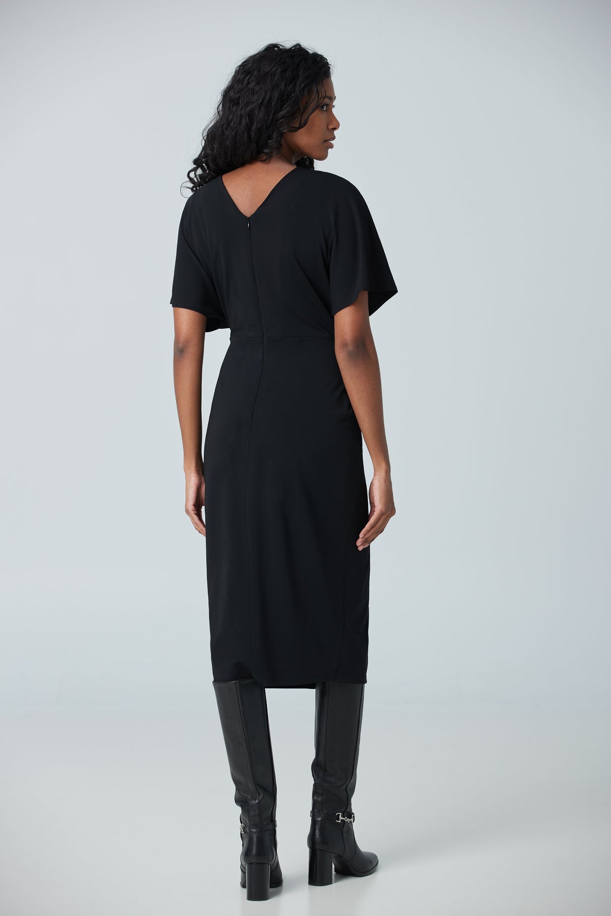 V-neck Batwing Midi Dress Iris Setlakwe