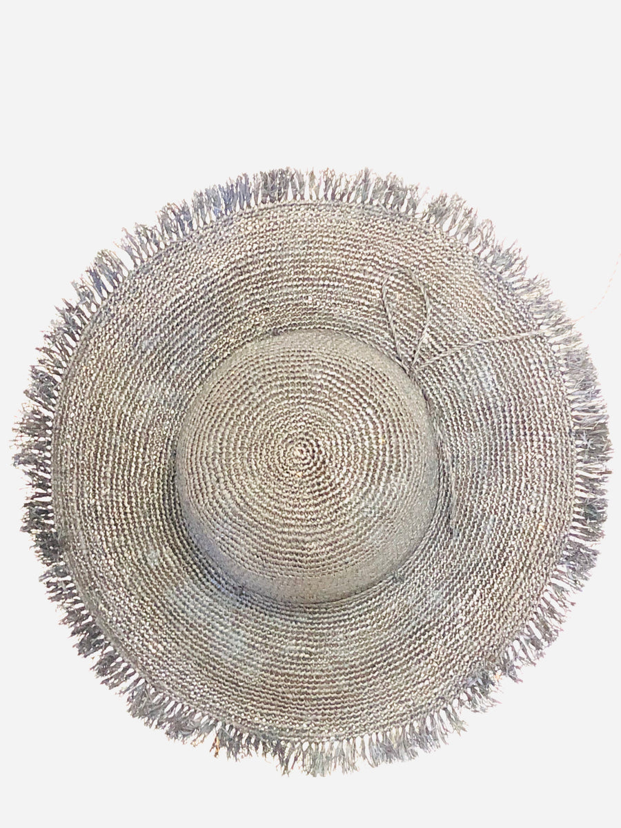 Straw Hat with Fringe Edge SHEBOBO