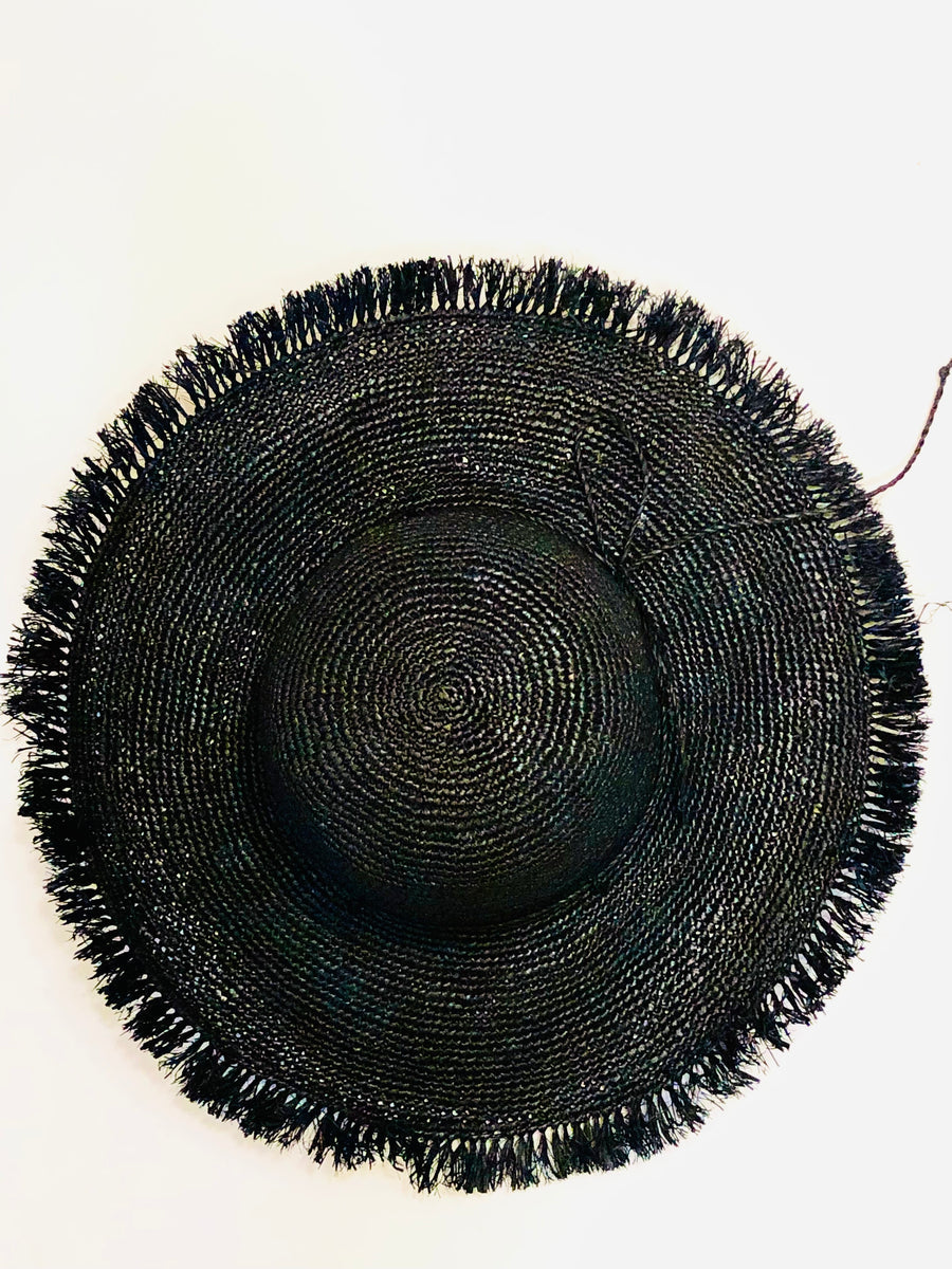 Straw Hat with Fringe Edge SHEBOBO