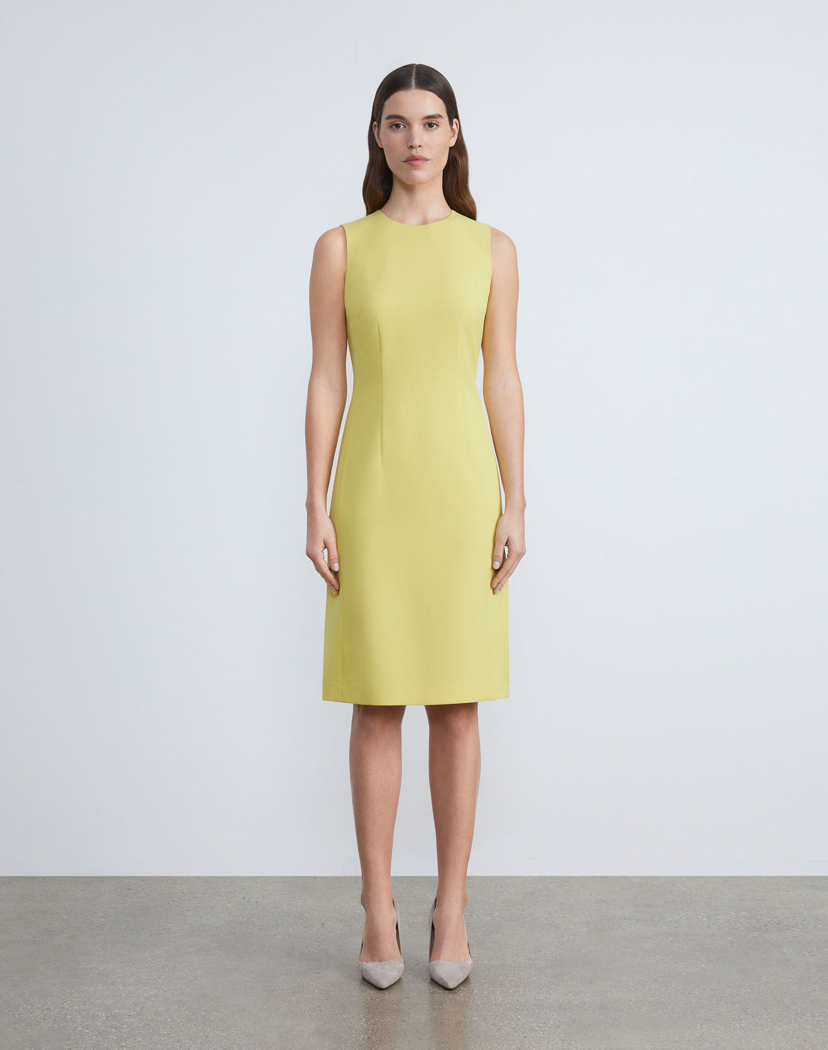 Finesse Crepe Sheath Dress LAFAYETTE 148