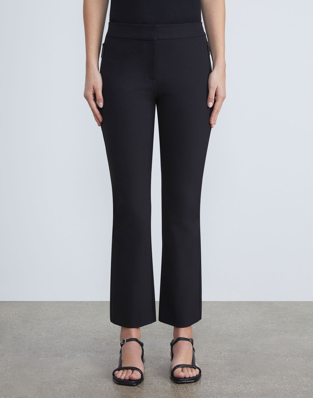 Acclaimed Stretch Manhattan Slim Flared Pant LAFAYETTE 148